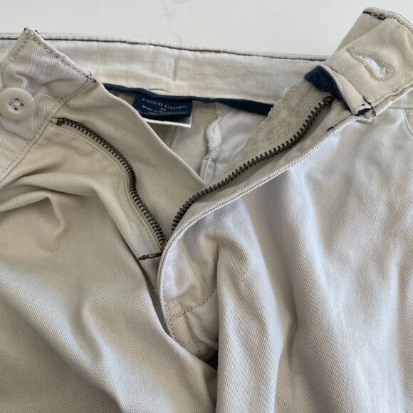 Faded Glory Khaki 100% Cotton Cargo Shorts with Belt Boys Size 14 - Picture 7 of 12